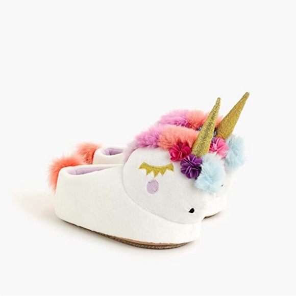 Crewcuts unicorn slippers - Picture 1 of 2